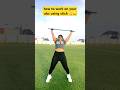 how to work on your abs using stick🏒 #absworkout #fitnessshorts #abs #stephaniesanzo #tummyworkout