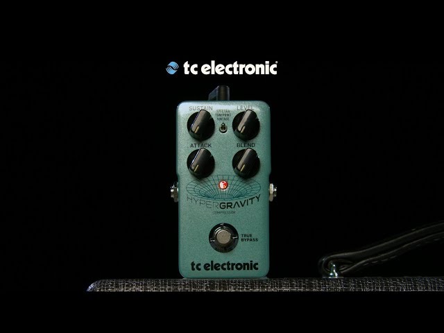 TC Electronic HyperGravity Compressor | Gear4music Demo - YouTube
