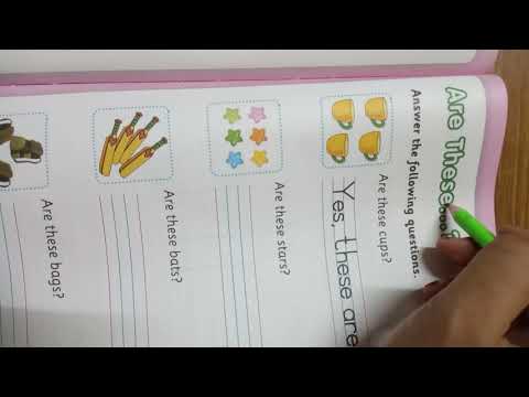 Literacy skills pgno:86, 87. UKG.