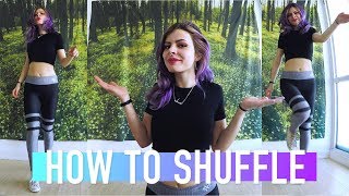HOW TO SHUFFLE - GETTING UP TO SPEED chords