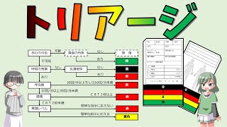 【解説】災害医療７原則のひとつ「トリアージ」とは？【VOICEVOX】