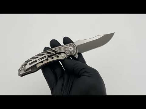 Brian Nadeau / Sharp By Design Cyclone Custom Knife From R1MarketPlace