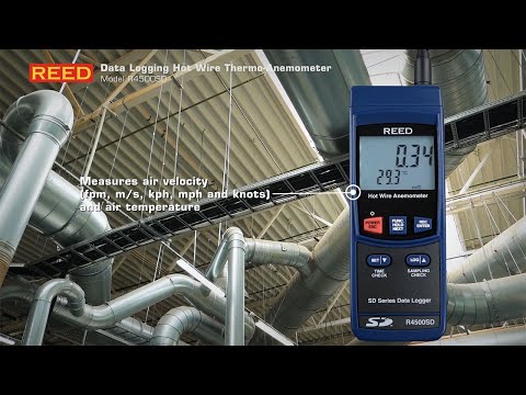 REED R6050SD Data Logging Thermo-Hygrometer