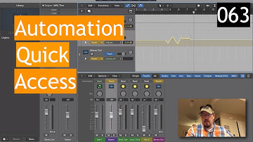 Automation Quick Access is Useful | Logic Pro 10.3