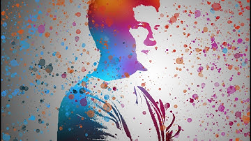 Threshold Effect Portrait (Brush) - Photoshop CC 2018 Tutorial | Photo Manipulation |