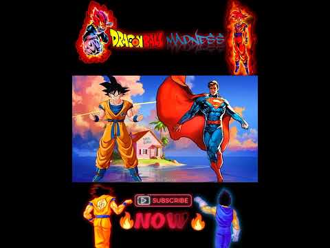 Dragonball super Fusion of Goku 🔥 and Super man💪#short #dragonballsuper #combo #goku #vegita #shorts