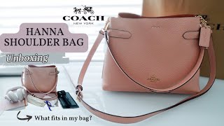 Coach Hanna Shoulder Bag in Signature Canvas