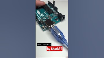 AI ChatGPT doing a GPS Arduino Project in Seconds #arduino #electronics #chatgpt #engineer #ai #diy