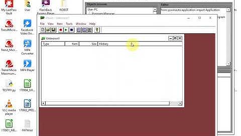 1 SFSWin AUTOMATION START USING SWAPY. AUTOMATION WITH PYWINAUTO TUTORIAL