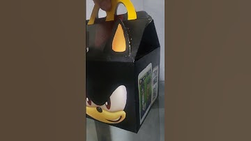 Thumbnail of Sonic Movie 3 Shadow McDonald's Happy Meal Box
