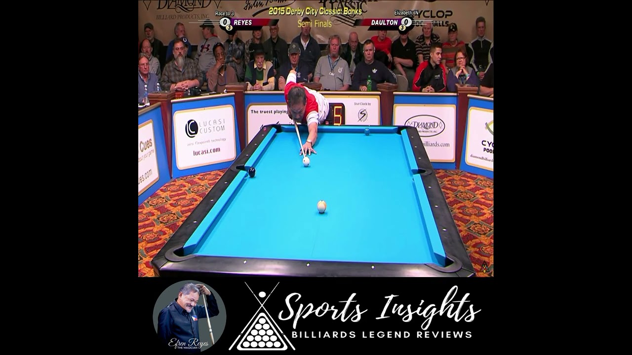 EFREN REYES BANK SHOTS COMPILATION  