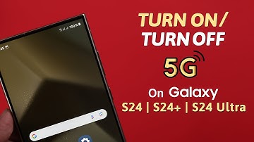 Galaxy S24/S24+/Ultra: How To Enable 5G! [Disable]