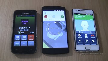 Incoming call & Outgoing call at the Same Time Nexus 5 ubuntu+Samsung Galaxy S2 Plus+s1