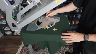 How To Heat Press A T-Shirt 101 - Easy Tutorial