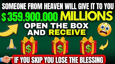 😍💵YOUR MIRACLE HAS ARRIVED! 🎁YOU WILL RECEIVE AN UNEXPECTED LARGE SUM OF MONEY TODAY!! God's Message