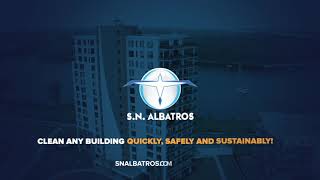 SN Albatros - Window and building cleaning, two times faster, safer and longer lasting