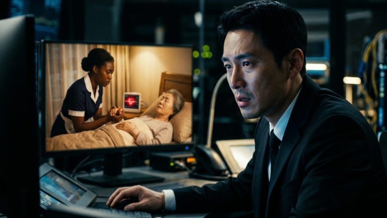 Korean Billionaire Installed Cameras...What His Black  Housemaid Did Late At Night Shocked Him