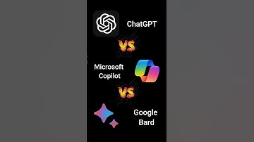 ChatGPT vs Microsoft Copilot vs Google Bard  #ai #chatgpt