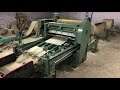 Heavy duty automatic paper reel to sheet cutting