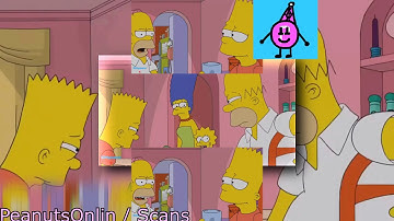 (YTPMV) The Simpsons - Bart and Homer Fight Scan