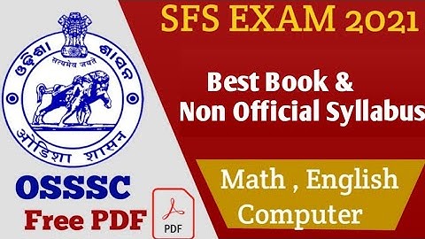 Statistical Field surveyor 2021 // Best book 📚📚 Syllabus (non Official) Details Exam Pattern Of sfs