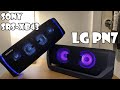 LG PN7 VS Sony SRS-XB43 Sound and Lights Comparison