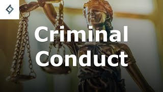 Criminal Conduct | Criminal Law