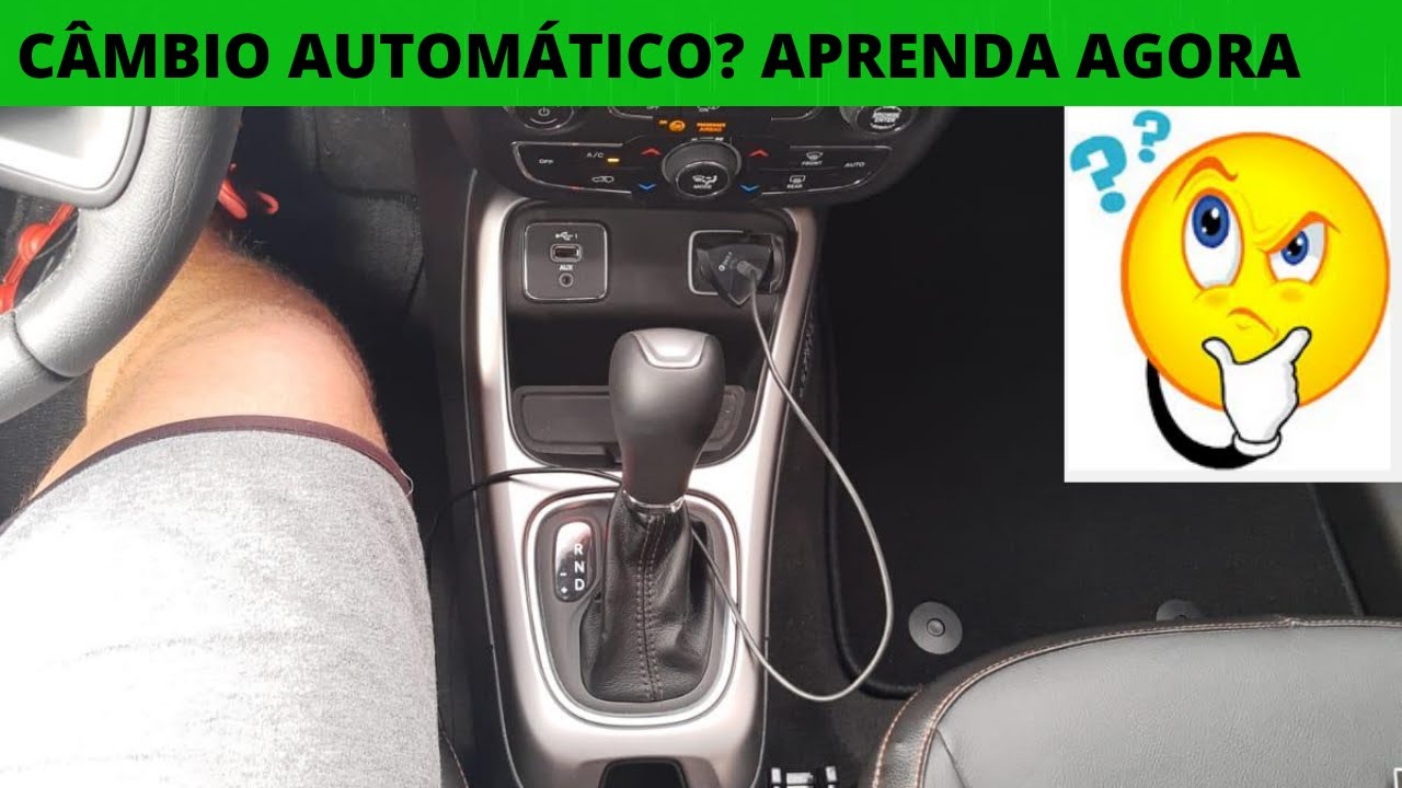 Aprenda a dirigir carro automático em apenas 5 minutos ! série dicas ...