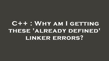 C++ : Why am I getting these 