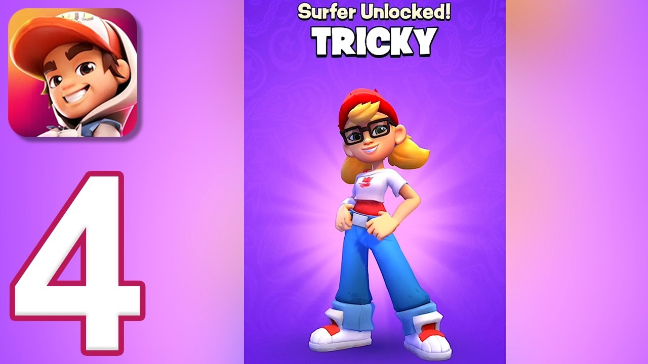 Subway Surfers City - Gameplay Walkthrough Part 4 - Tricky (iOS, Android)