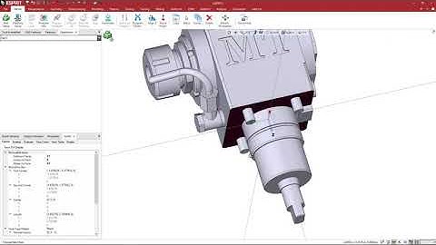Making a Live Milling Axial Holder with Spinning Collet in ESPRIT