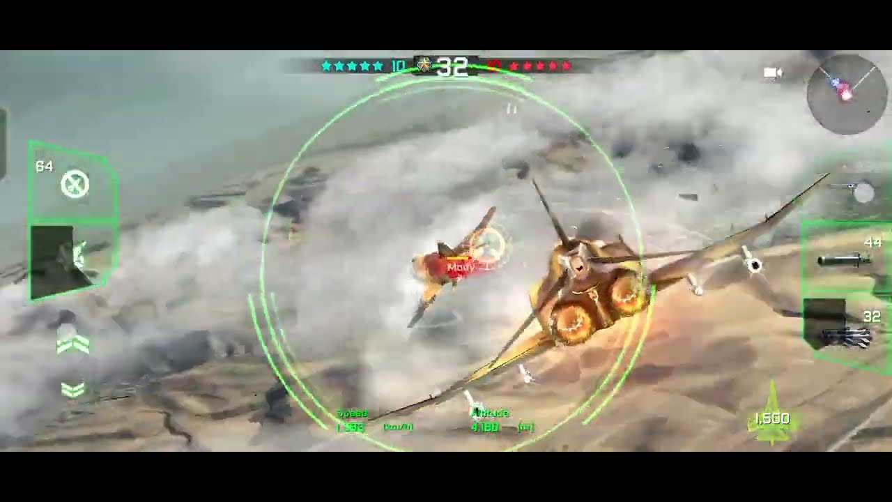 Fighter Jet Game Gameplay | Intense Air Battle 💪@Ankit_gaming_9296