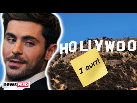 Did Zac Efron Just Admit He's QUITTING Hollywood?