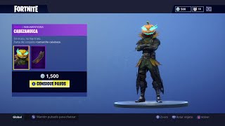 Nueva Skin Epica Cabezahueca En Fortnite Temporada 6