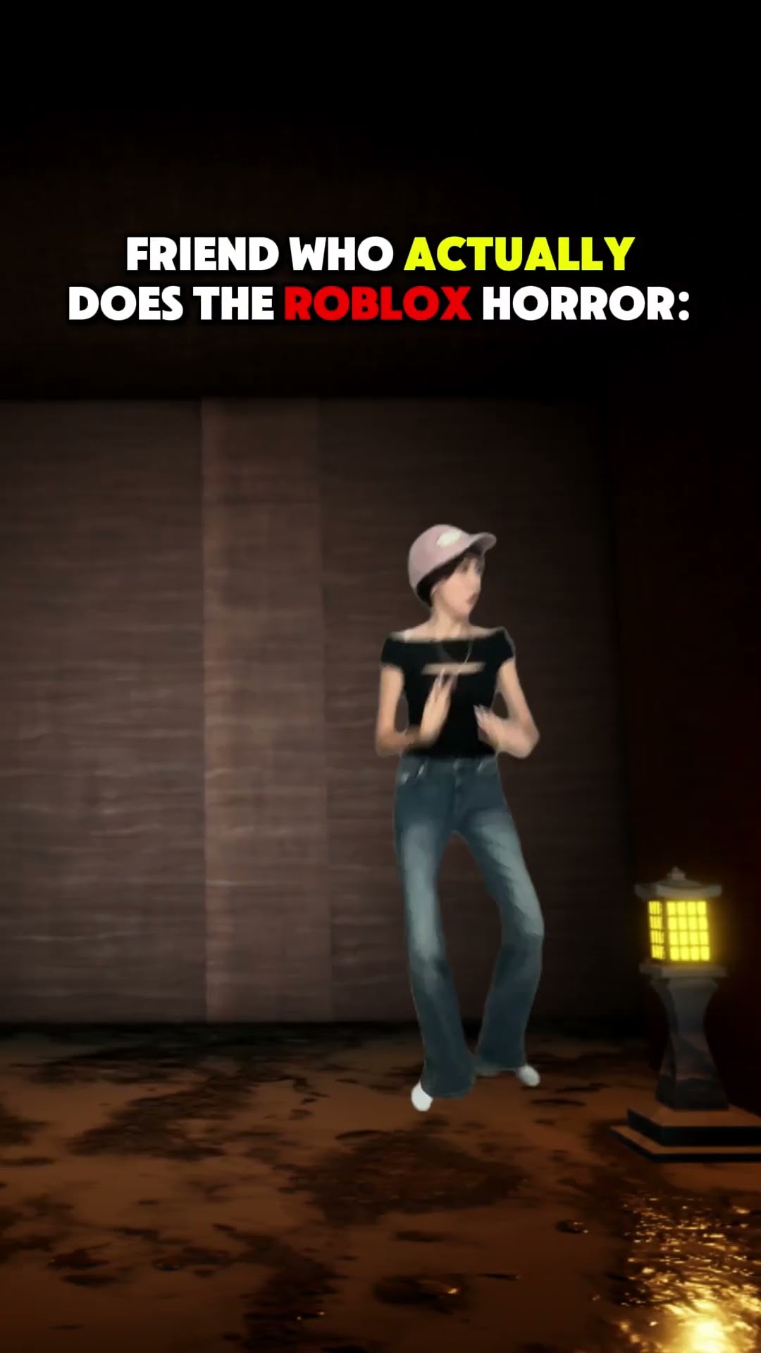 I'm the one who's scared?? #roblox #robloxshorts