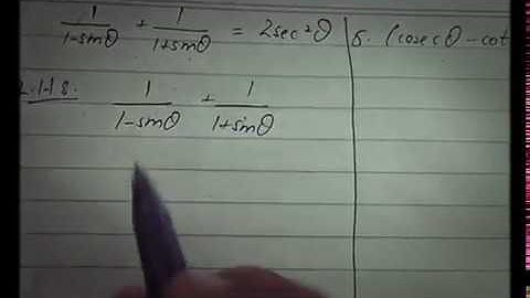 XI Math Chap 10 - Trigonometric Identities Ex 10.1 Solution by Sir Ahsan Abdullah Patel - Part 4
