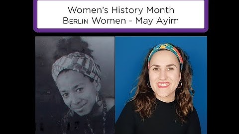 May Ayim - Berlin - Women