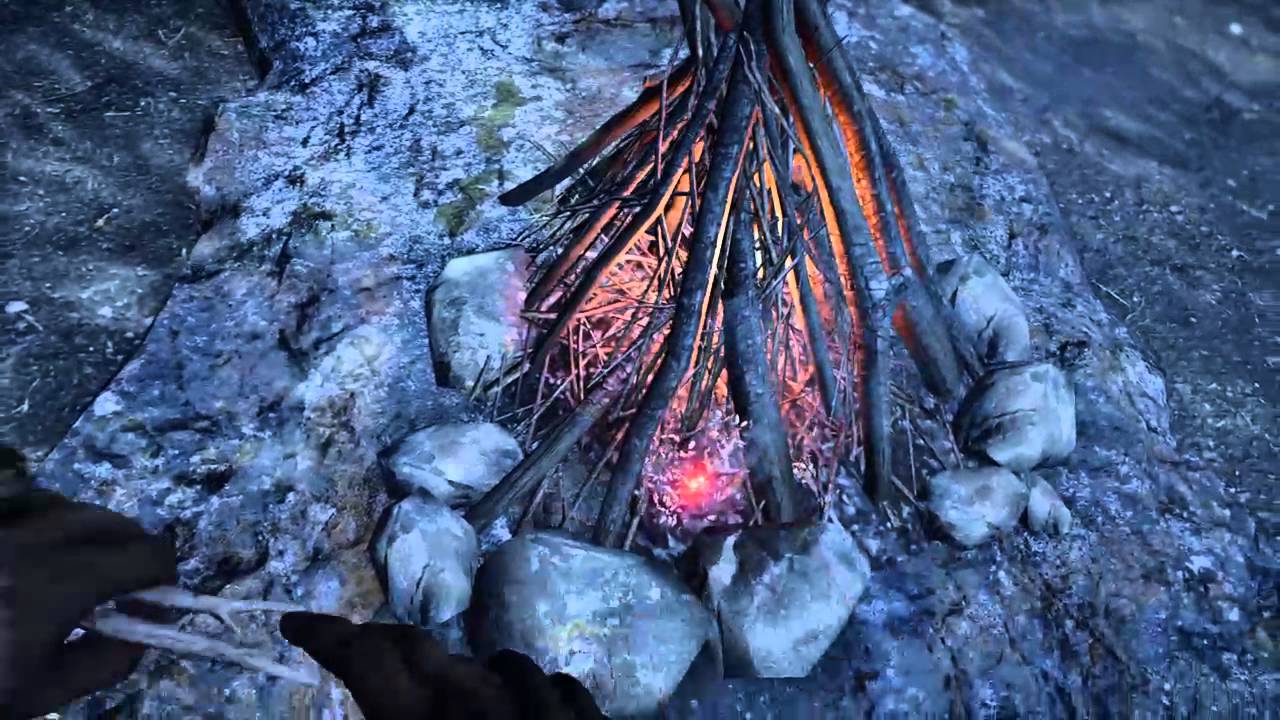 How do you light a campfire in far cry primal?