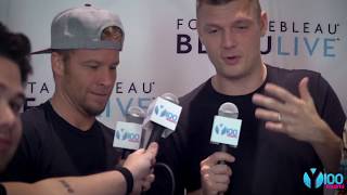 Backstreet Boys Talk Backstage at Fontainebleau Miami Beach with Y100!