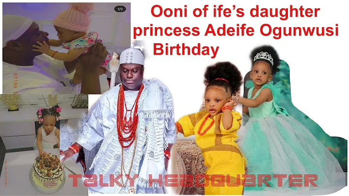 Ooni of ife’s daughter princess Adeife Ogunwusi birthday party/pictures