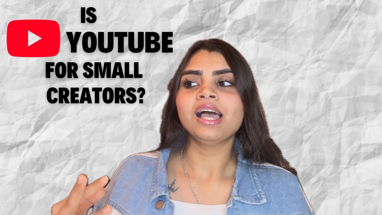 Small Creators Small creators AVOID the mistakes I made - YouTube