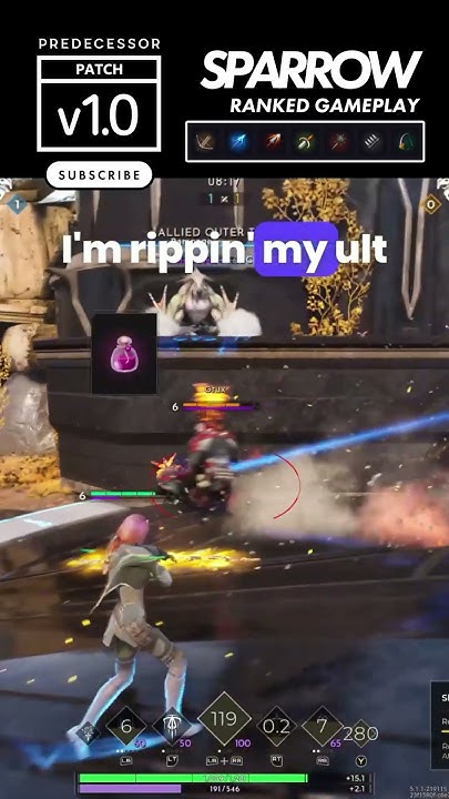 Predecessor Gameplay Sparrow Gold Rank TOWER DIVING IS BAD VERY BAD predecessor-gameplay-sparrow-gold-rank-tower-diving-is-bad-very-bad