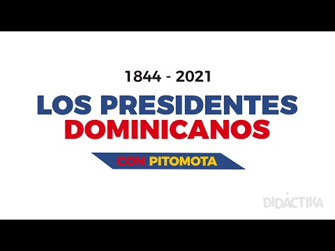 LISTA DE TODOS LOS PRESIDENTES DOMINICANOS / 1844 - 2024 [ACTUALIZADO]