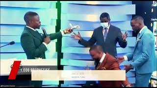 PROPHET SHEPHERD BUSHIRI ANOINTS PRAISE PETERSON AS AN APOSTLE IN THE CHURCH!!!