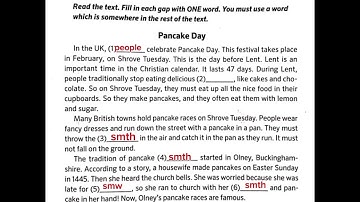Multilevel Reading Part 1 exercise 2