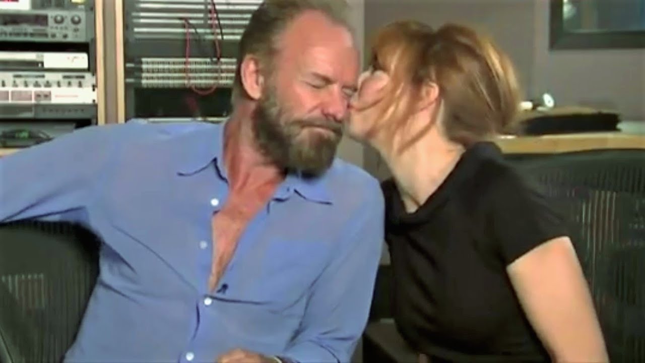 Mylène Farmer & Sting - Associated Press Interview