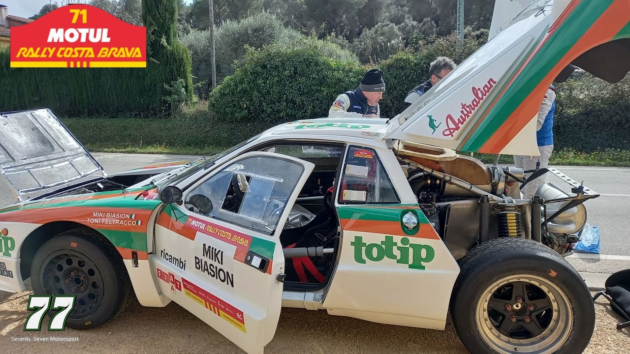 Miki Biasion / Antonio Feltracco - LANCIA RALLY 037 TOTIP. Rally Motul ...