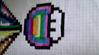 Je vous presente mais pixel art