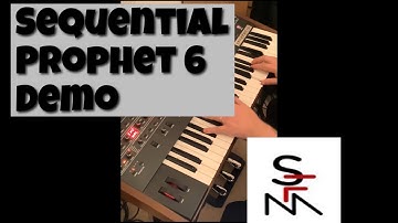 Sequential Prophet 6 - Demo: First encounter with the Prophet 6 (Move to Analog?) - Tutorials coming