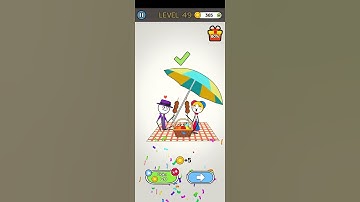 Draw Story: Love The Girl Level 49 Gameplay Solution Walkthrough